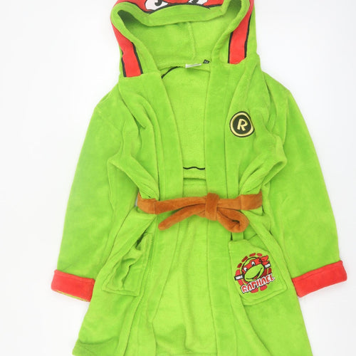 Nickelodeon Teenage Mutant Ninja Turtles Boys Green 9-10 Years Fleece Robe