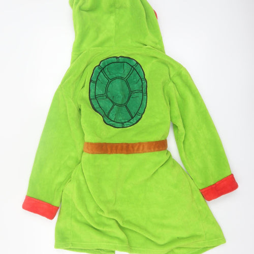 Nickelodeon Teenage Mutant Ninja Turtles Boys Green 9-10 Years Fleece Robe