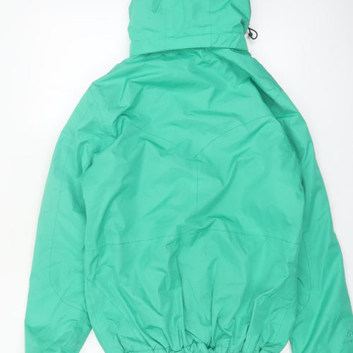 Misty Mountain Women's Green Waterproof Hooded Parka Jacket M