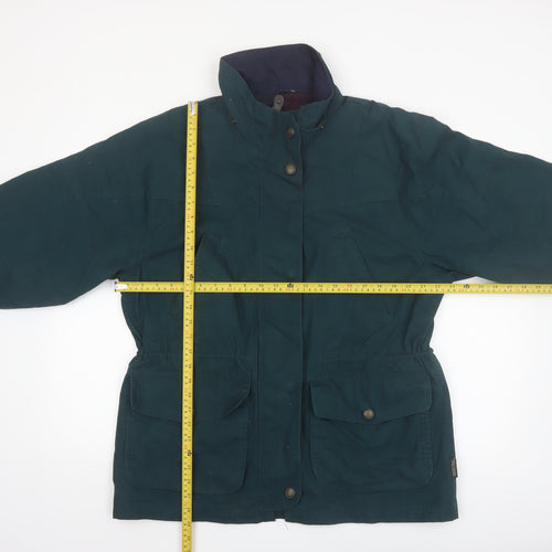 Pacific Trail Men's Green L Parka Jacket Water Resistant Lined Outdoor