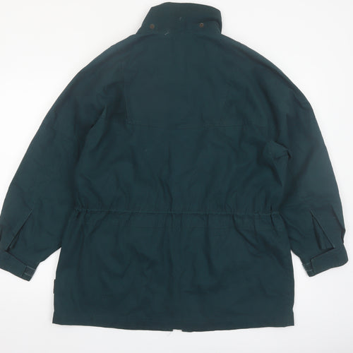 Pacific Trail Men's Green L Parka Jacket Water Resistant Lined Outdoor