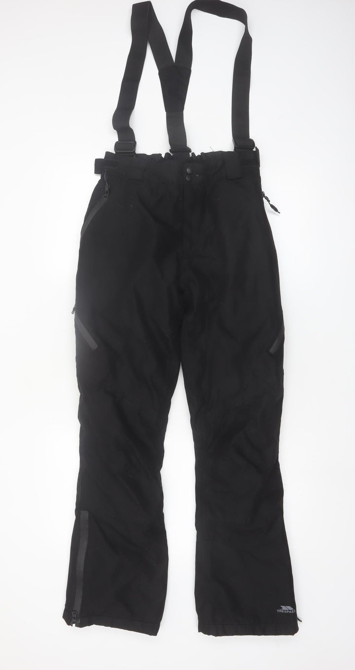 Trespass Women’s Black XS Snow Pants Waterproof Windproof Winter