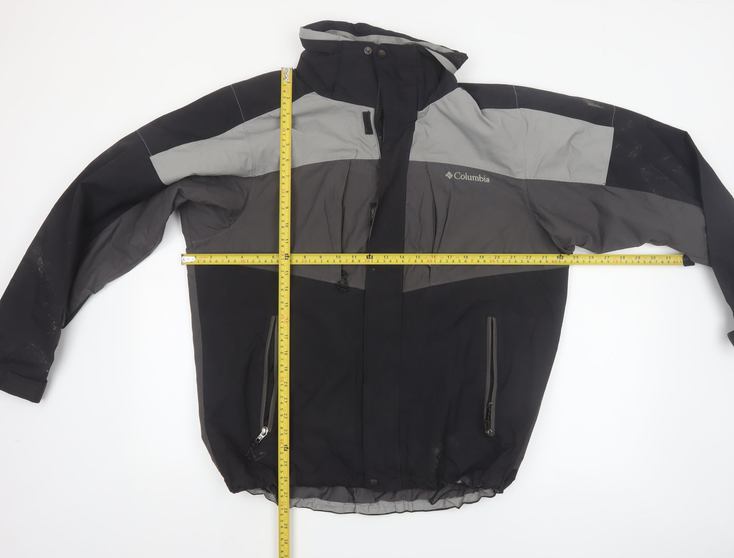Columbia Men's Black M Interchange 3-in-1 Waterproof Jacket