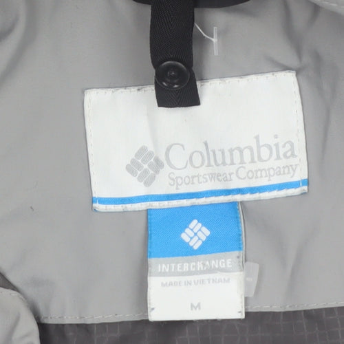 Columbia Men's Black M Interchange 3-in-1 Waterproof Jacket