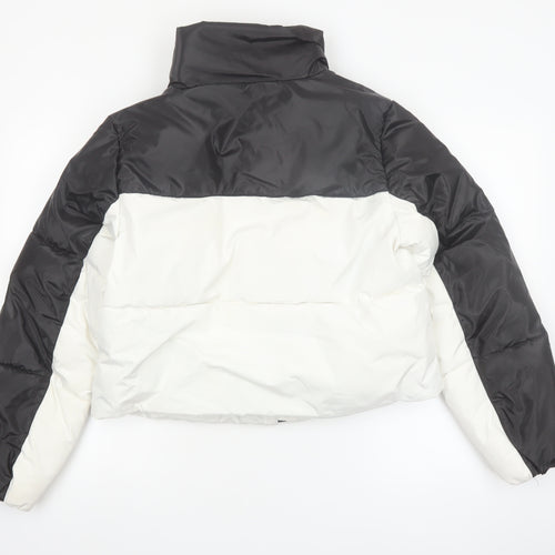 Calvin Klein Jeans Women’s Black White Puffer Jacket Size M