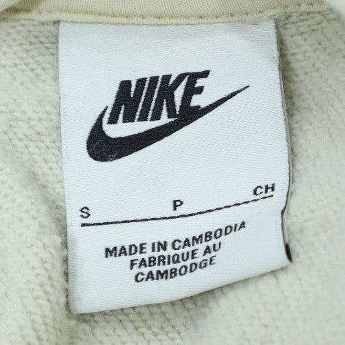 Nike Men's Ivory Pullover Hoodie Size S Regular Fit Fleece