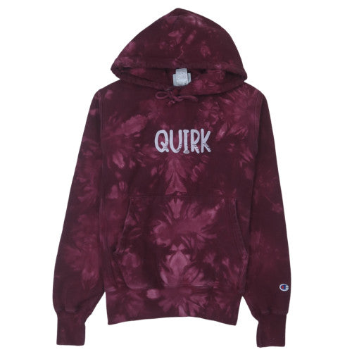 Champion Women’s Burgundy Tie-Dye Pullover Hoodie Small