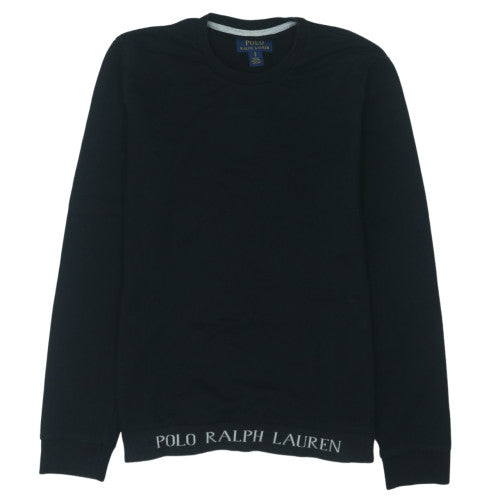 Polo Ralph Lauren Men's Black Crew Neck Pullover Sweatshirt Size S
