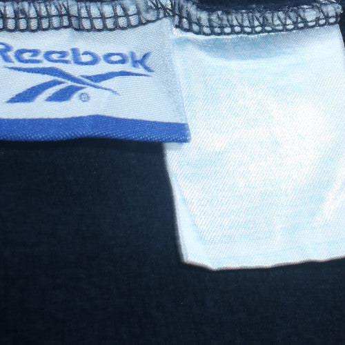 Reebok Men's Blue Pullover Sweatshirt L Crew Neck Casual Sportswear