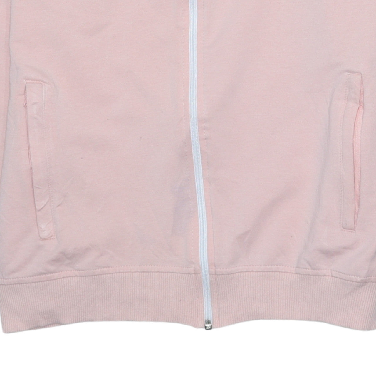 Adidas Womens Pink Full Zip Track Jacket Size 12 Regular Fit