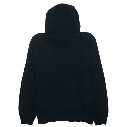 Puma Men's Black XL Pullover Hoodie with Logo and Drawstring