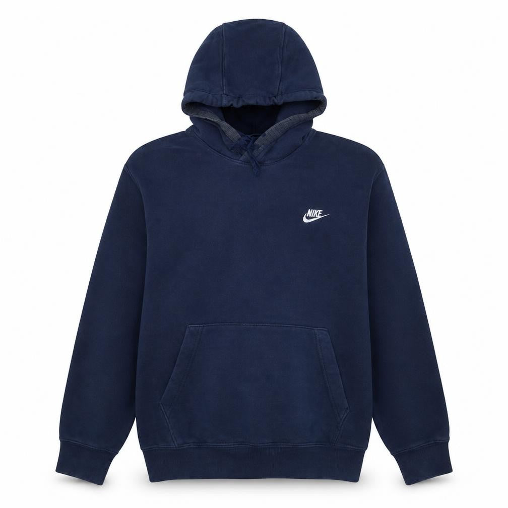 Nike Men's Blue Pullover Hoodie Fleece L Regular Fit Sportswear