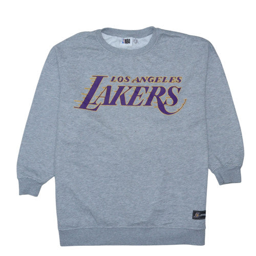 NBA Los Angeles Lakers Men's Grey XL Pullover Sweatshirt
