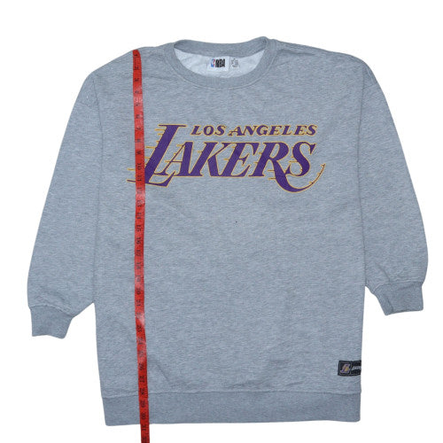NBA Los Angeles Lakers Men's Grey XL Pullover Sweatshirt