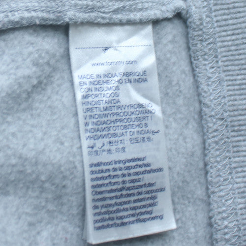Tommy Jeans Men's Grey XL Pullover Hoodie with Logo