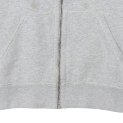 Polo Ralph Lauren Men's Grey Full Zip Hoodie M Cotton Blend