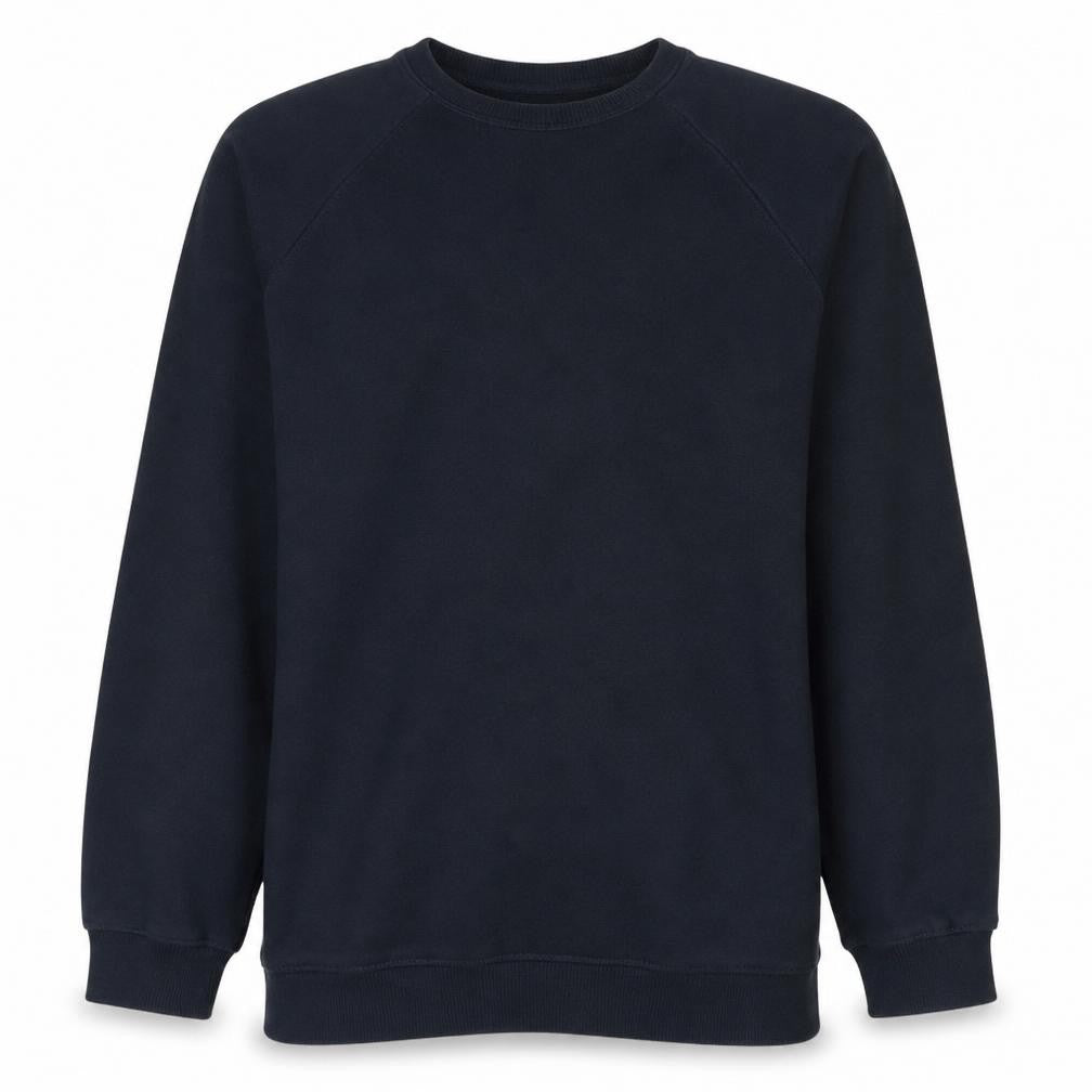 Front view of Under Armour Men’s Black Small Pullover Sweatshirt Crew Neck Fleece