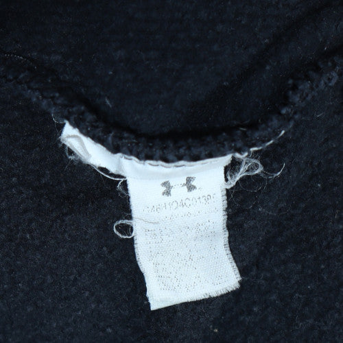 Under Armour Men’s Black Small Pullover Sweatshirt Crew Neck Fleece