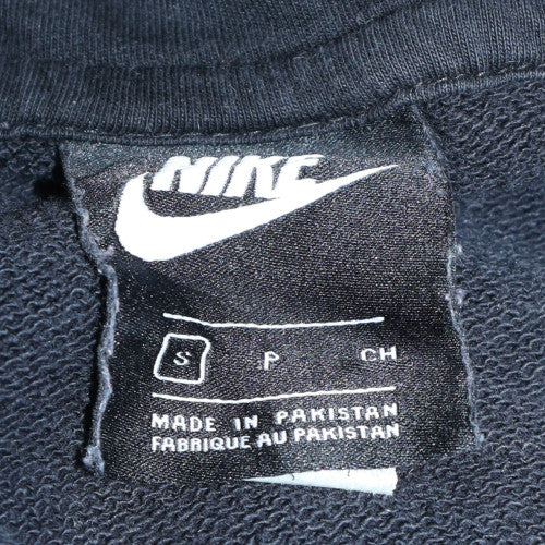 Nike Men's Black Pullover Hoodie Small Regular Fit Fleece Sweatshirt
