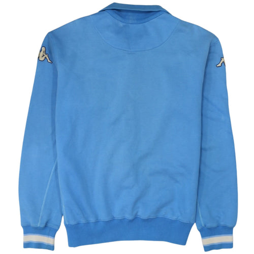 Kappa Mens Blue Italia Full Zip Sweatshirt Jacket Size L