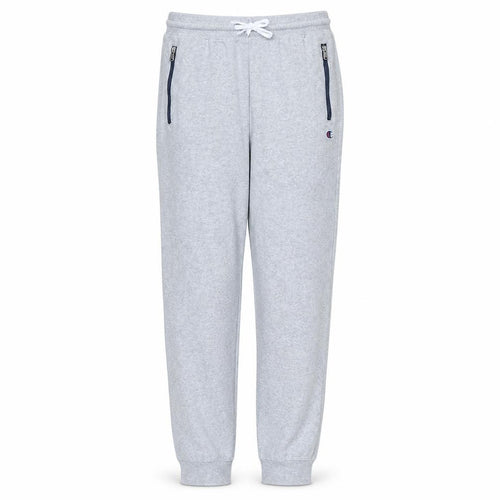 Champion Men's Grey Jogger Sweatpants S Regular Fit Cotton Drawstring