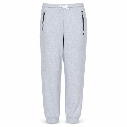 Champion Men's Grey Jogger Sweatpants S Regular Fit Cotton Drawstring