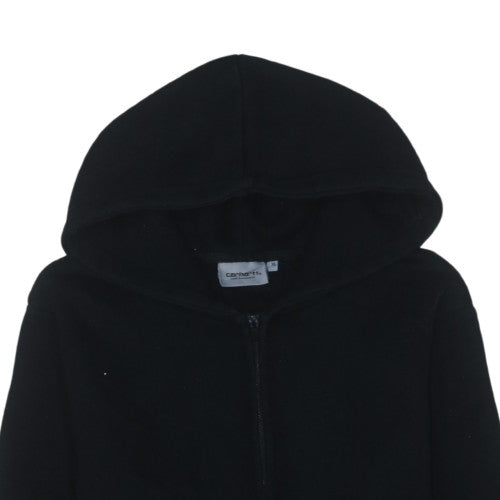 Carhartt Mens Black XL Full Zip Hoodie Heavyweight Cotton