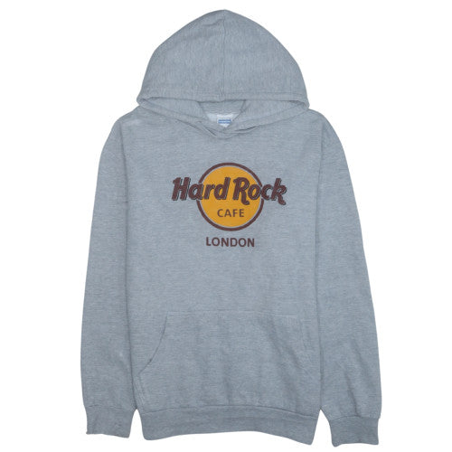 Famona Men's Grey Hard Rock Cafe London Pullover Hoodie L