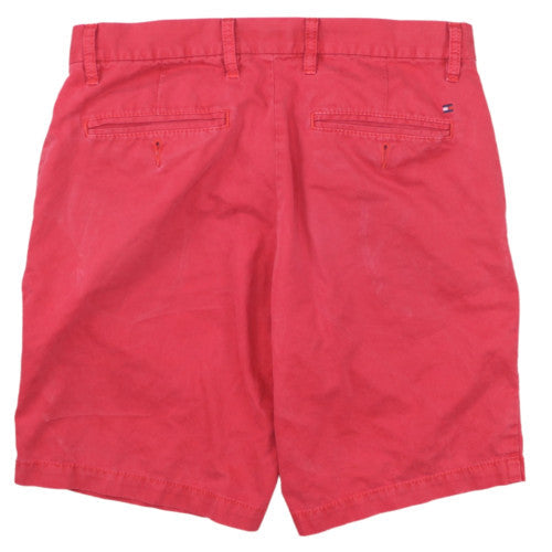 Tommy Hilfiger Men's Red Chino Shorts Size 33 Regular Fit