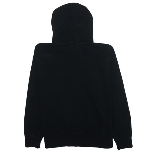 Nike Men's Black Pullover Hoodie L Regular Fit Fleece Sweatshirt