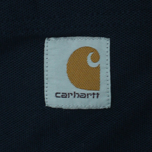 Carhartt Men's Black 2XL Original Fit Polo Shirt Workwear Cotton