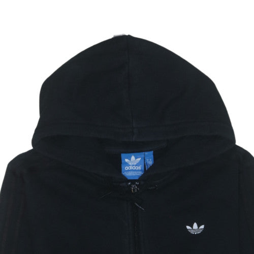 Adidas Mens Black Full Zip Hoodie Size M Regular Fit
