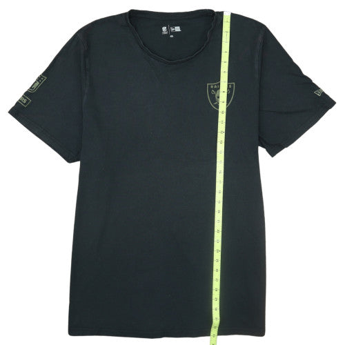 New Era NFL Raiders Black 4XL Men's Graphic Sports T-Shirt