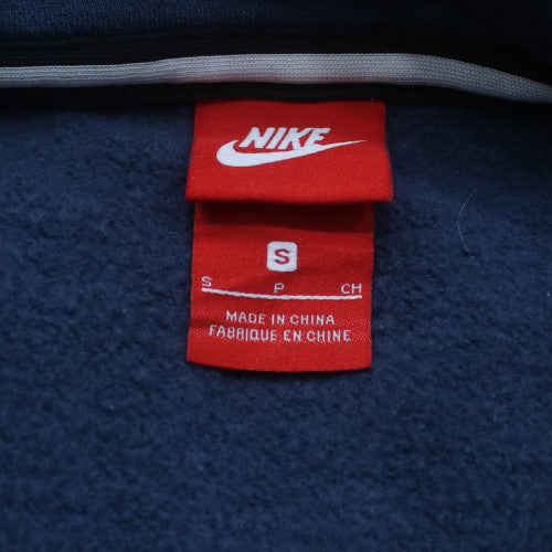 Nike Air Men’s Blue Full Zip Fleece Hoodie S Regular Fit