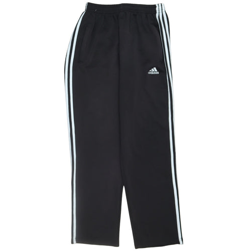 Adidas Mens Black 3XL Track Pants Elastic Waist Sports Trousers