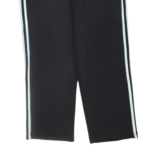 Adidas Mens Black 3XL Track Pants Elastic Waist Sports Trousers