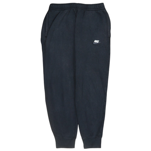 Nike Men's Black Fleece Jogger Sweatpants Size M Regular Fit