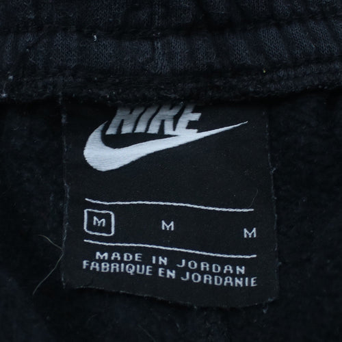 Nike Men's Black Fleece Jogger Sweatpants Size M Regular Fit
