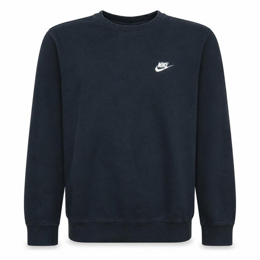 Nike Men's Black Small Crew Neck Pullover Sweatshirt