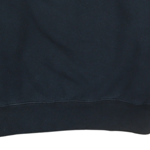Nike Men's Black Small Crew Neck Pullover Sweatshirt