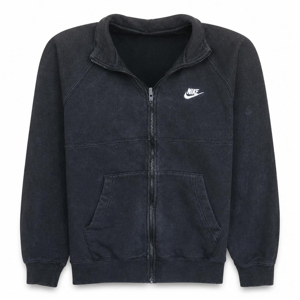 Nike Men's Black Full Zip Fleece Hoodie Size M