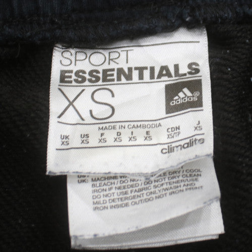 Adidas Men’s Black XS Climalite Jogger Sweatpants Regular Fit