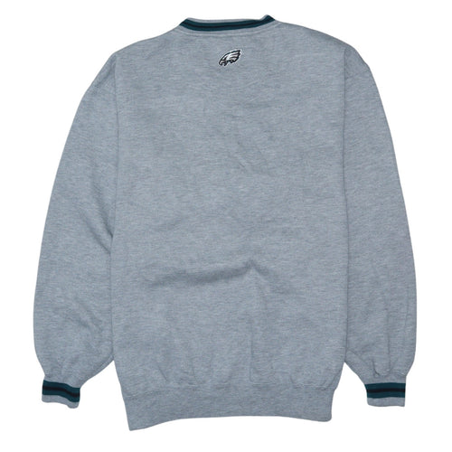 Lee Sport Men’s Grey V-Neck Eagles NFL Sweatshirt Size L