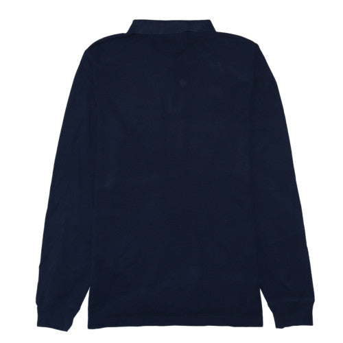 Tommy Hilfiger Men's Blue Slim Fit Long Sleeve Polo XXL