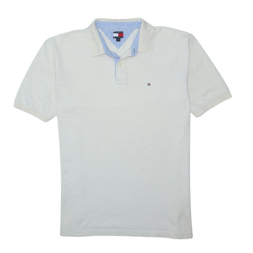 Tommy Hilfiger Men's White 2XL Classic Cotton Polo Shirt