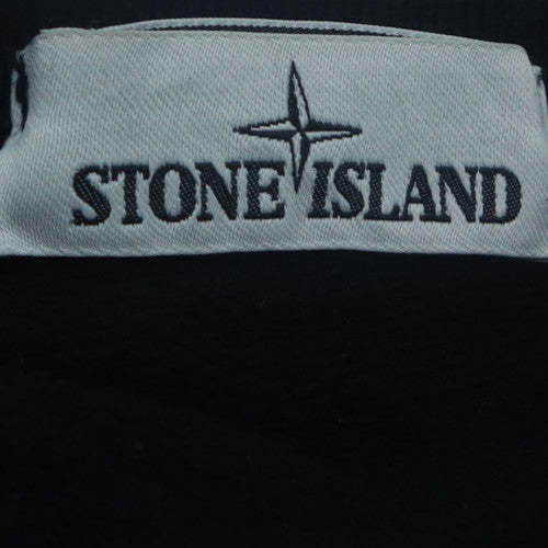 Stone Island Men's Black XL Crew Neck Pullover Sweatshirt