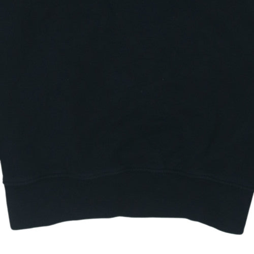 Stone Island Men's Black XL Crew Neck Pullover Sweatshirt