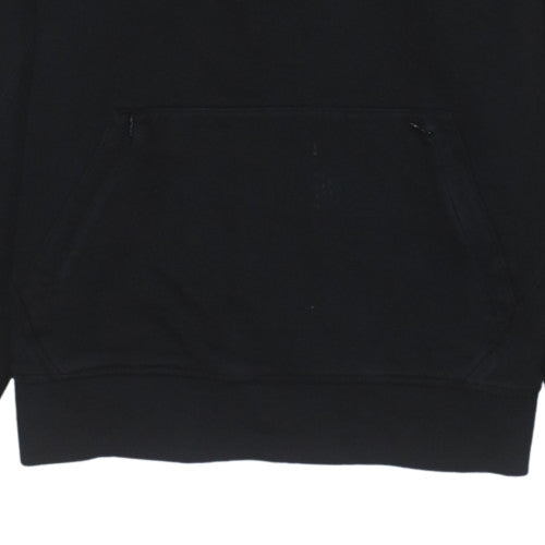 Umbro Men's Black L Pullover Hoodie Sports Fleece Sweatshirt