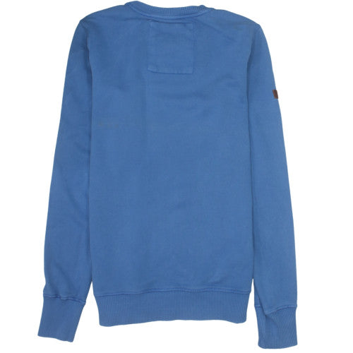 Superdry Men's Blue SD23 Crew Neck Pullover Sweatshirt M