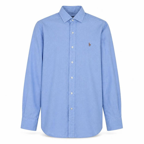 Polo Ralph Lauren Men’s Blue Slim Fit Long Sleeve Cotton Shirt 14.5 37
